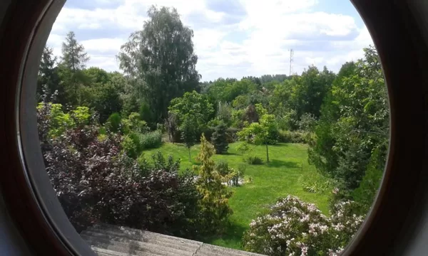 Kilátás a kertre